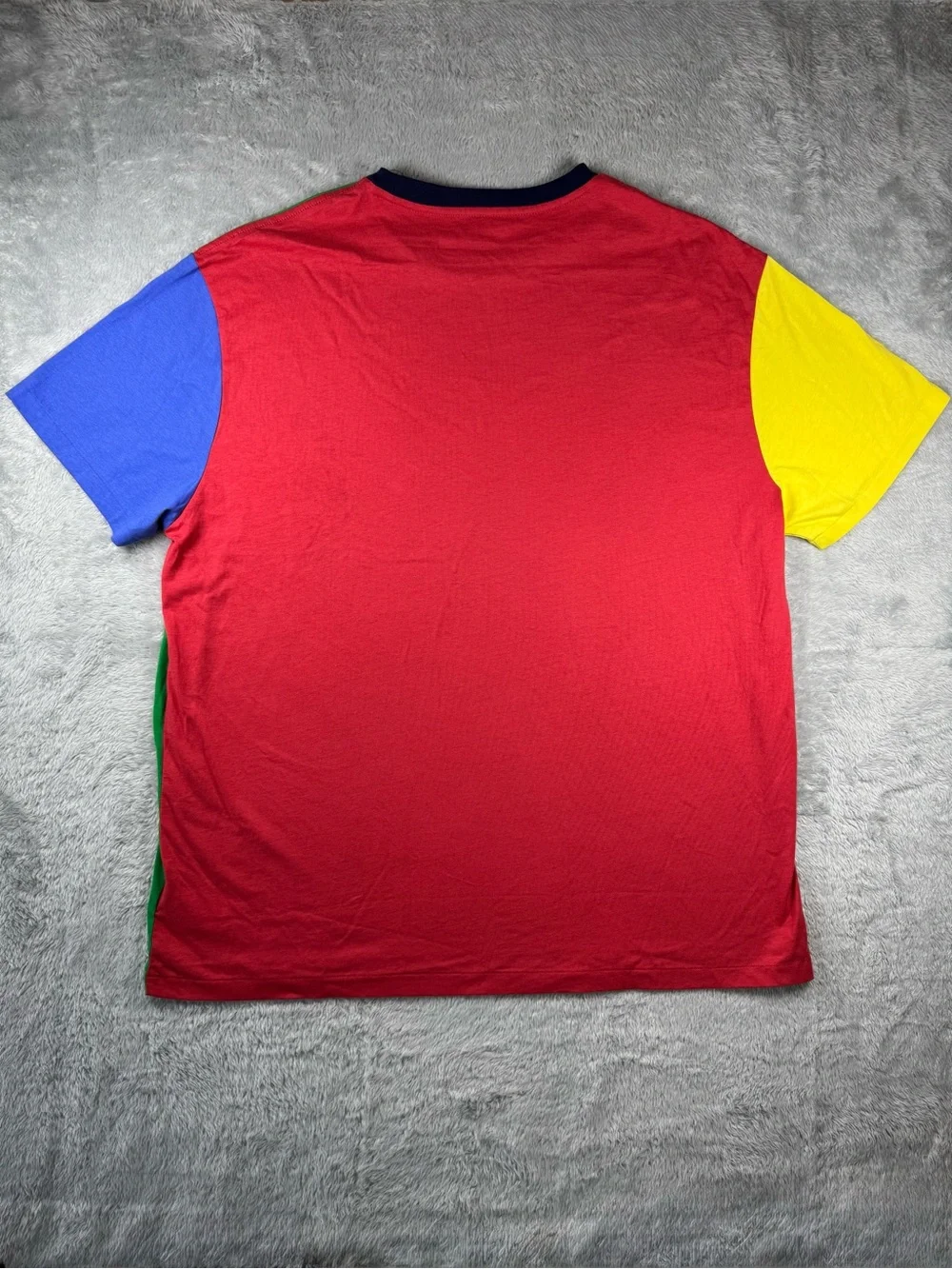 NWT Polo Ralph Lauren Classic Fit Color Block T Shirt Men XL
